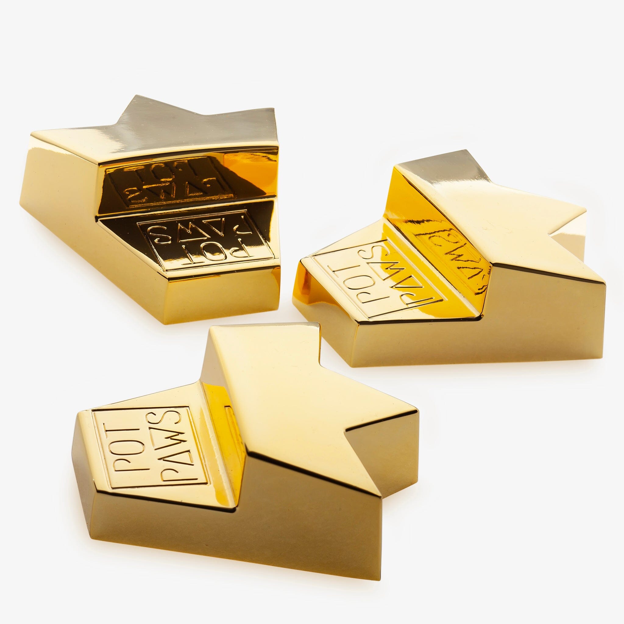 Grande Crown Pot Paws Grande Pot Paws GULD 3 tassar