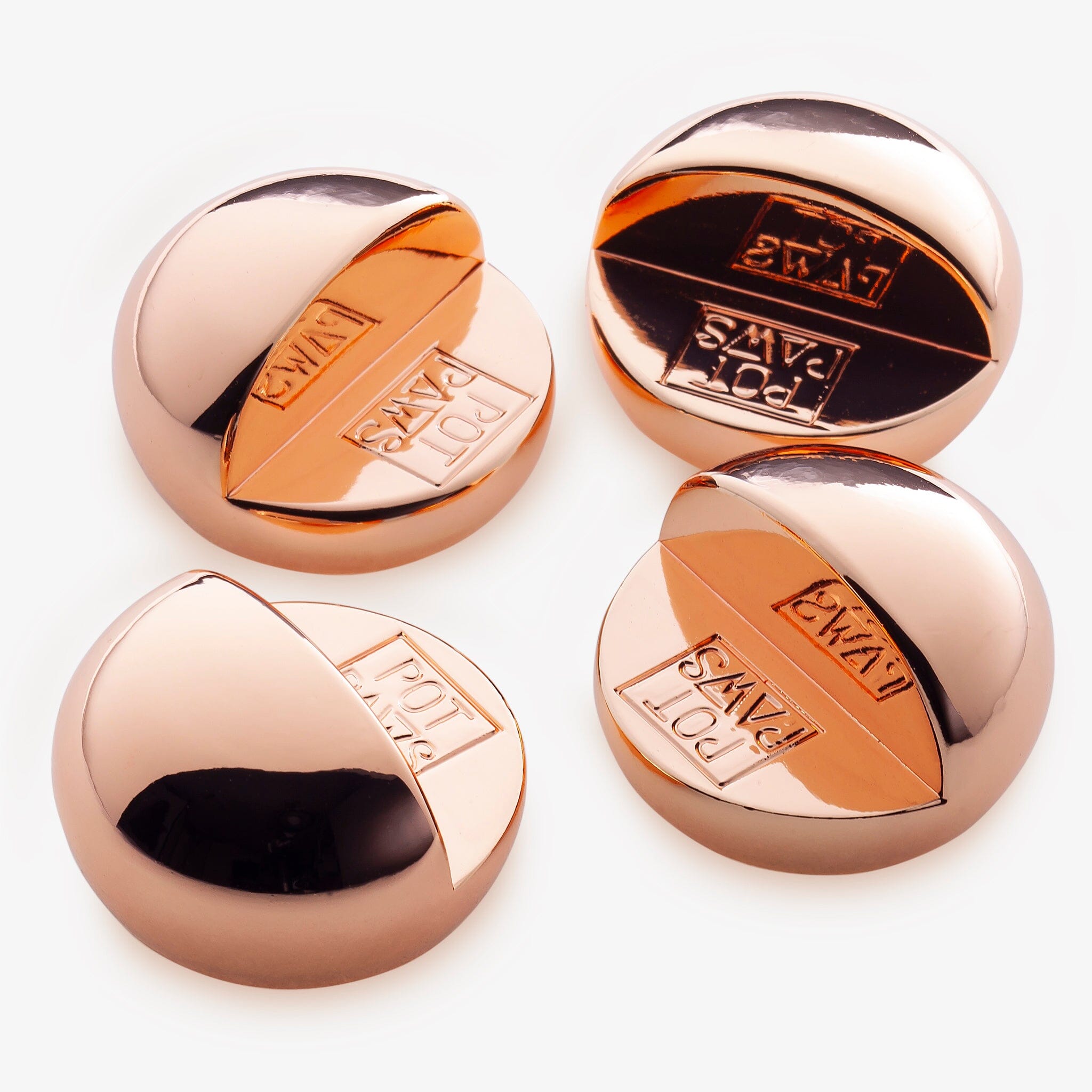 Ball Pot Paws Pot Paws ROSÉGULD 4 tassar