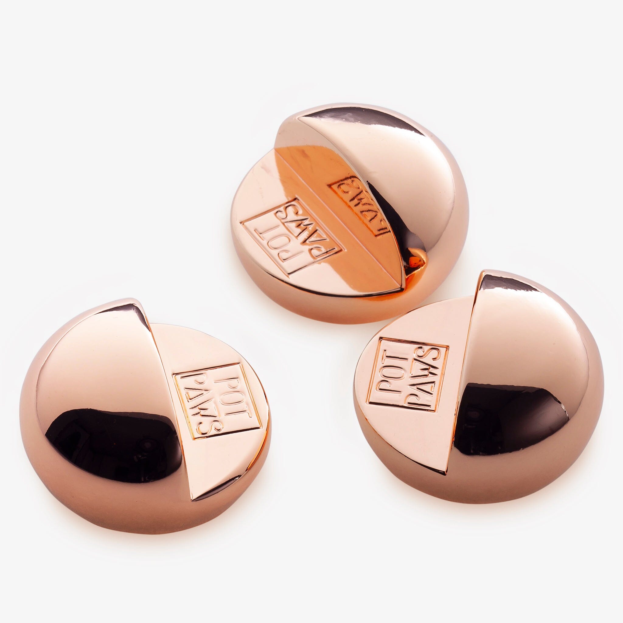 Ball Pot Paws Pot Paws ROSÉGULD 3 tassar