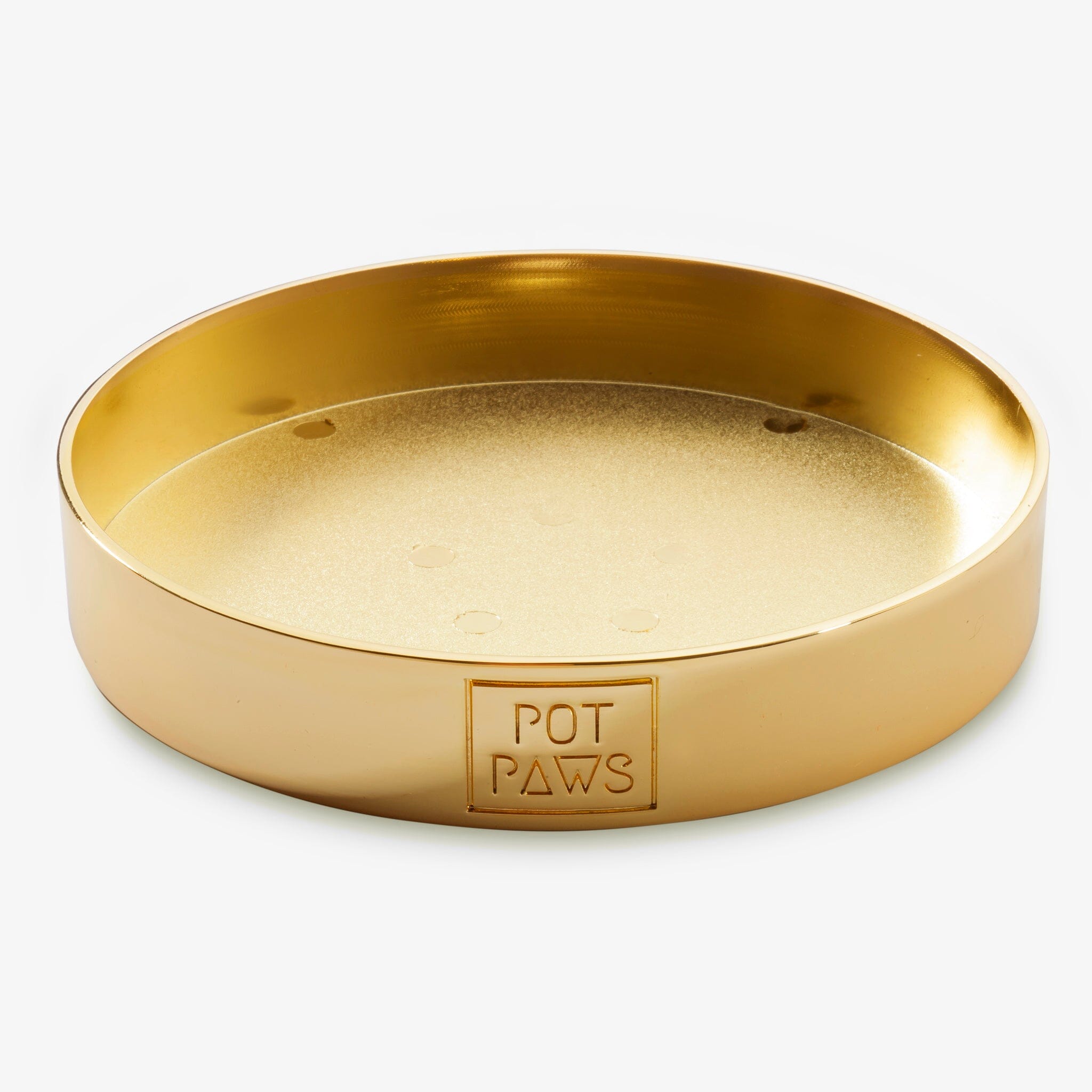 Fat till blomkrukor Tillbehör Pot Paws GULD